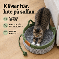 Instinct Basket | Låt din katt vara katt, även inomhus