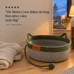 Instinct Basket | Låt din katt vara katt, även inomhus