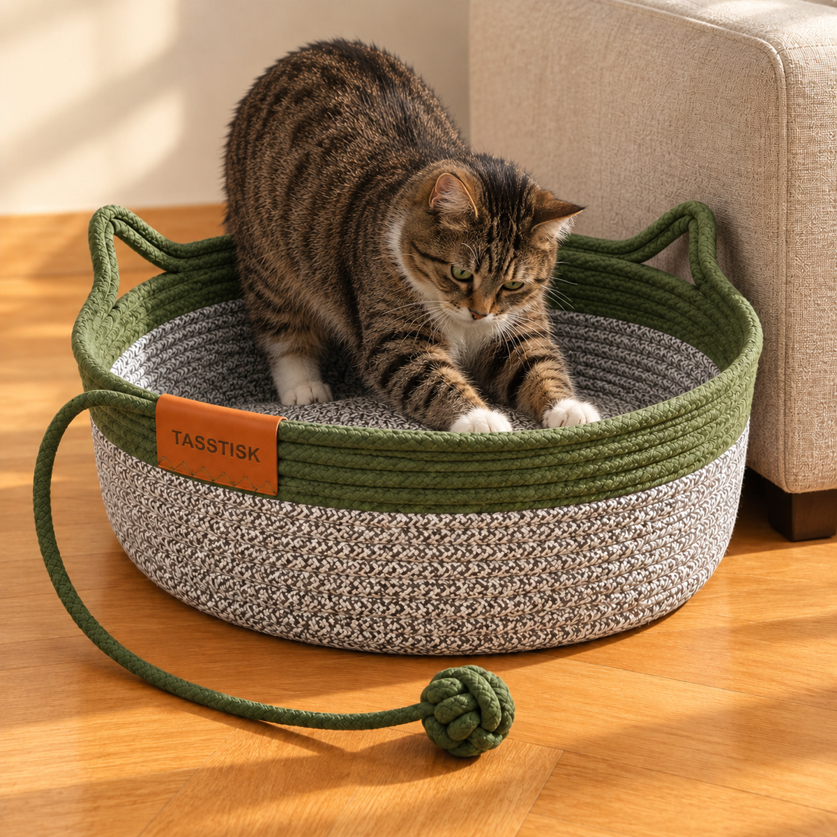 Instinct Basket | Låt din katt vara katt, även inomhus
